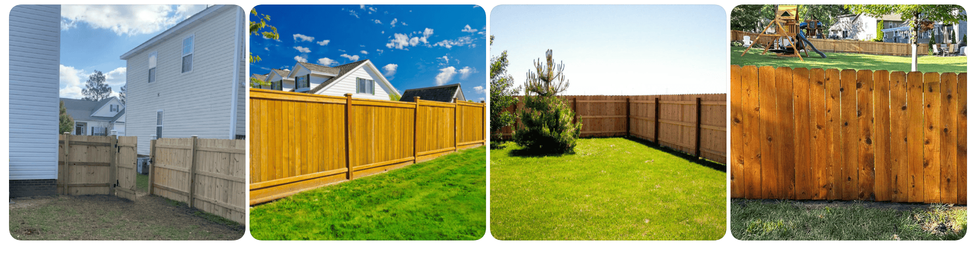 Wood privacy fence installation in Johnson County KS by Cascade Outdoor Services